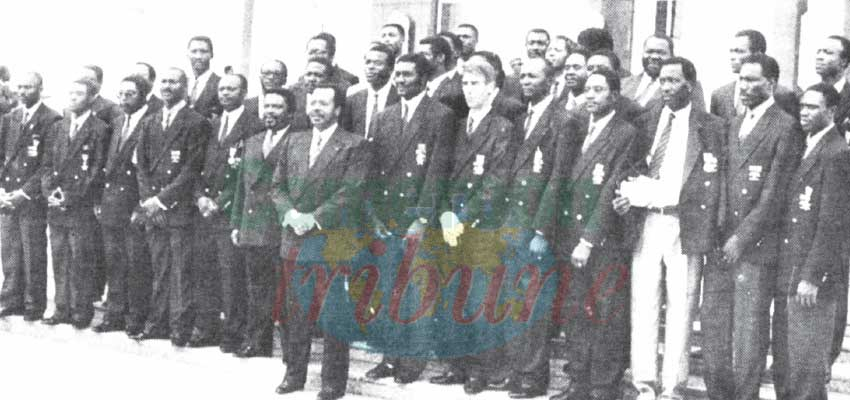 Mondiale 90 : les Lions indomptables honorés Mondiale 90 : les Lions indomptables honorés