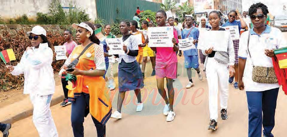 Violences, consommation des drogues: Une marche citoyenne pour dire non Violences, consommation des drogues: Une marche citoyenne pour dire non