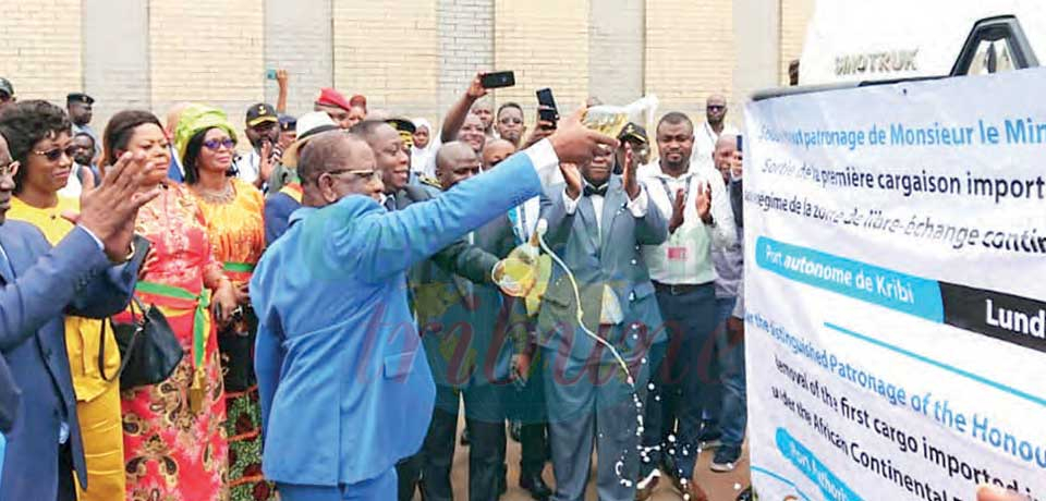 Zone de libre-échange continentale africaine : première cargaison réceptionnée Zone de libre-échange continentale africaine : première cargaison réceptionnée