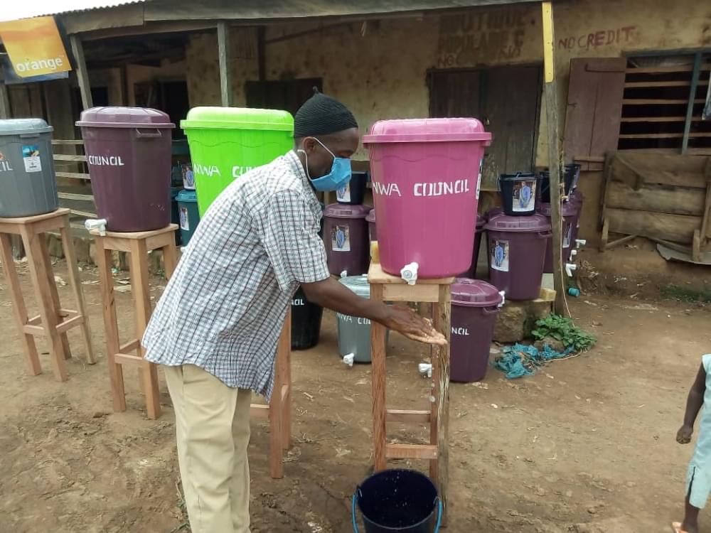 COVID-19 : Hon. Adamu Lambe, Nwa Mayor Sensitise Population