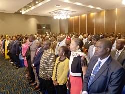 Le public gabonais était au rendez-vous. Le public gabonais était au rendez-vous.