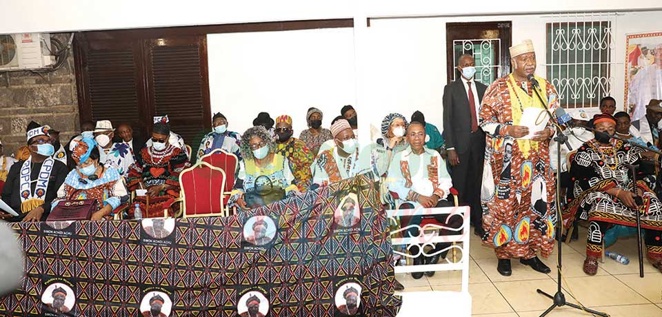 The elite gathered at the Yaounde residence of the late former Prime Minister on June 26, 2021 to condole with his family and pay tribute to the fallen political icon. The elite gathered at the Yaounde residence of the late former Prime Minister on June 26, 2021 to condole with his family and pay tribute to the fallen political icon.