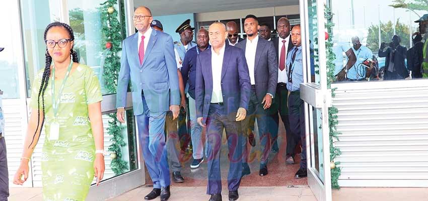 CHAN 2020 : CAF President In Cameroon