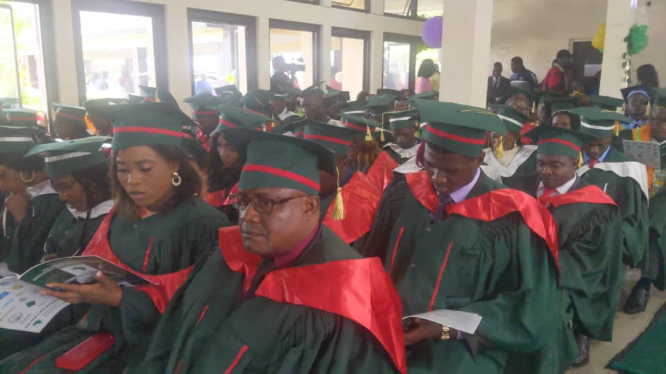 The graduating students were urged to be receptive.