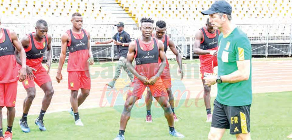 Indomitable Lions : Training Camp for Locals on course