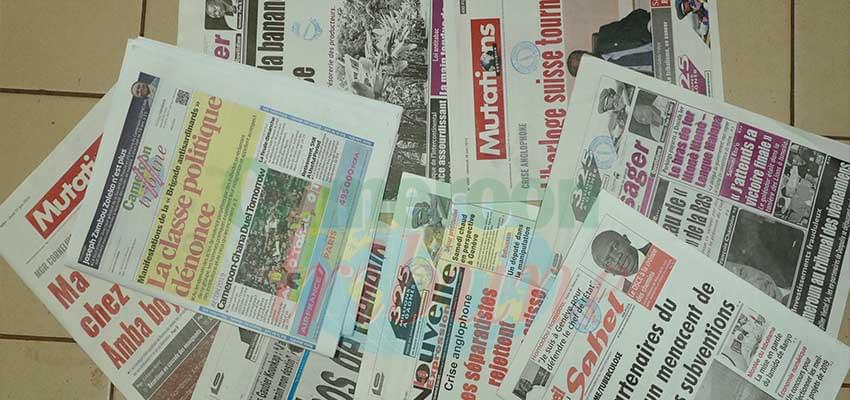 Photo Caption: Cameroon Tribune remains the Queen mother of the media in Cameroon.