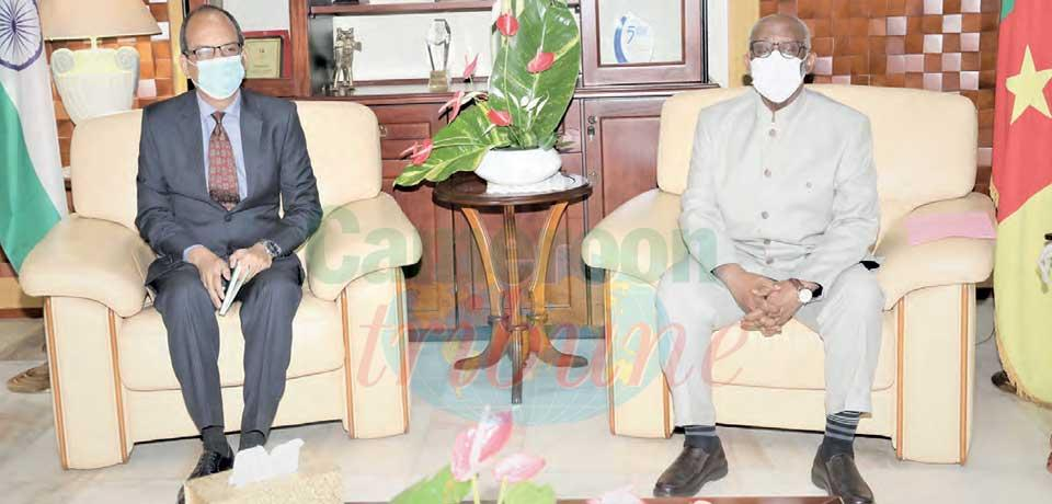 Cameroon-India : Broad-based Issues Discussed