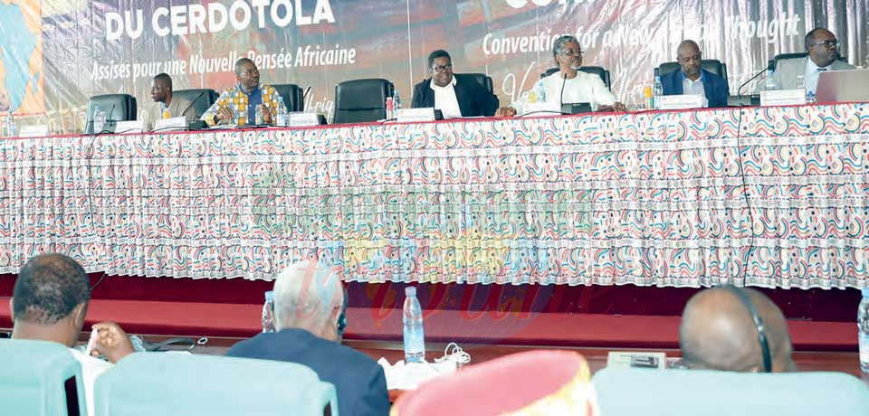 Conférence sur la pensée africaine : nouvelles orientations à Yaoundé