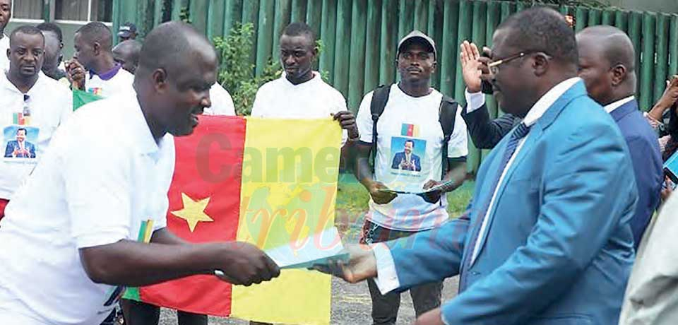 Douala : les moto-taximen étaient de la fête