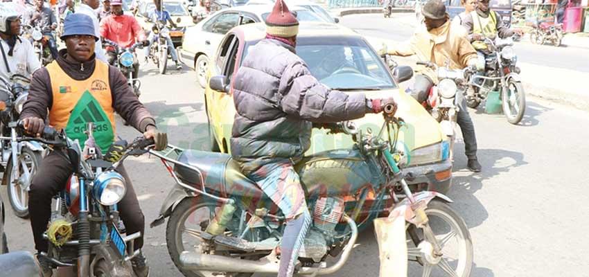 Centre urbain de Yaoundé : les motos-taxis de nouveau interdits Centre urbain de Yaoundé : les motos-taxis de nouveau interdits