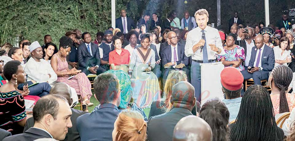 Ces sujets étaient hier au centre de la séance de restitution des échanges entre Emmanuel Macron et des représentants des sociétés civiles française et camerounaise au Club Noah.