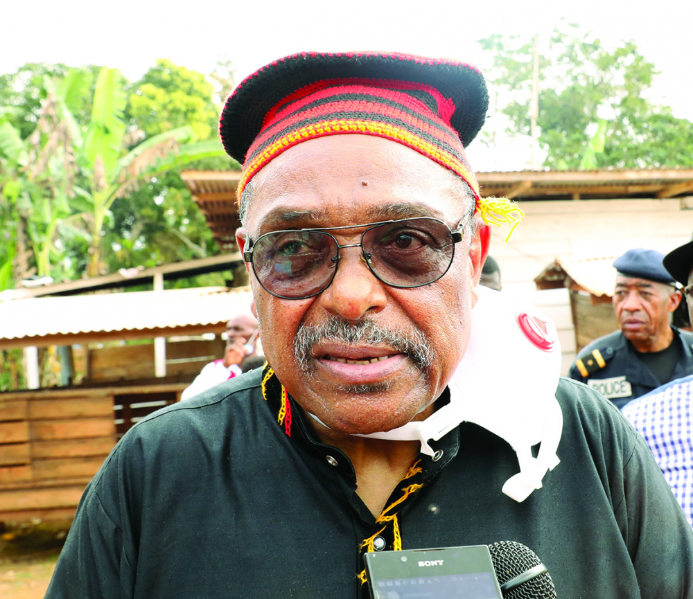 Grégoire Owona, président de l’association Agora de Ngomedzap.