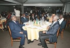 The reception at the General Secretariat of the CPDM Central Committee. The reception at the General Secretariat of the CPDM Central Committee.