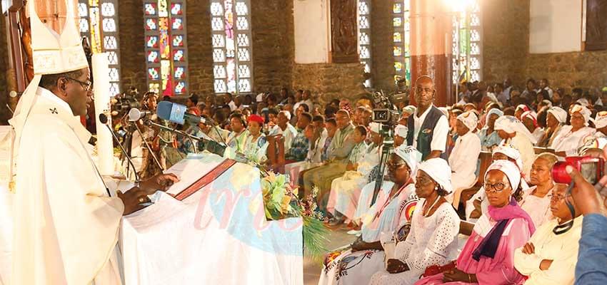 La messe de l’Ascension à la cathédrale de Yaoundé: saisir élévation du christ comme une destination pour chaque chrétien.