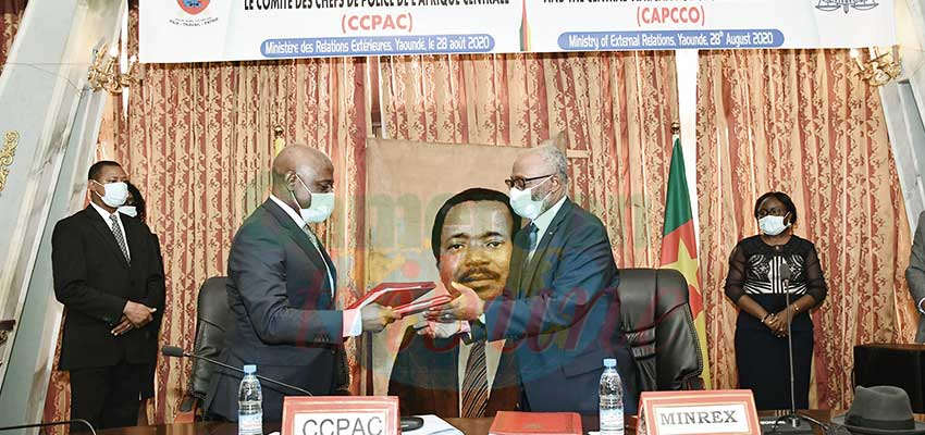 Central African Police Chiefs’ Committee : Headquarters Agreement Signed In Yaounde