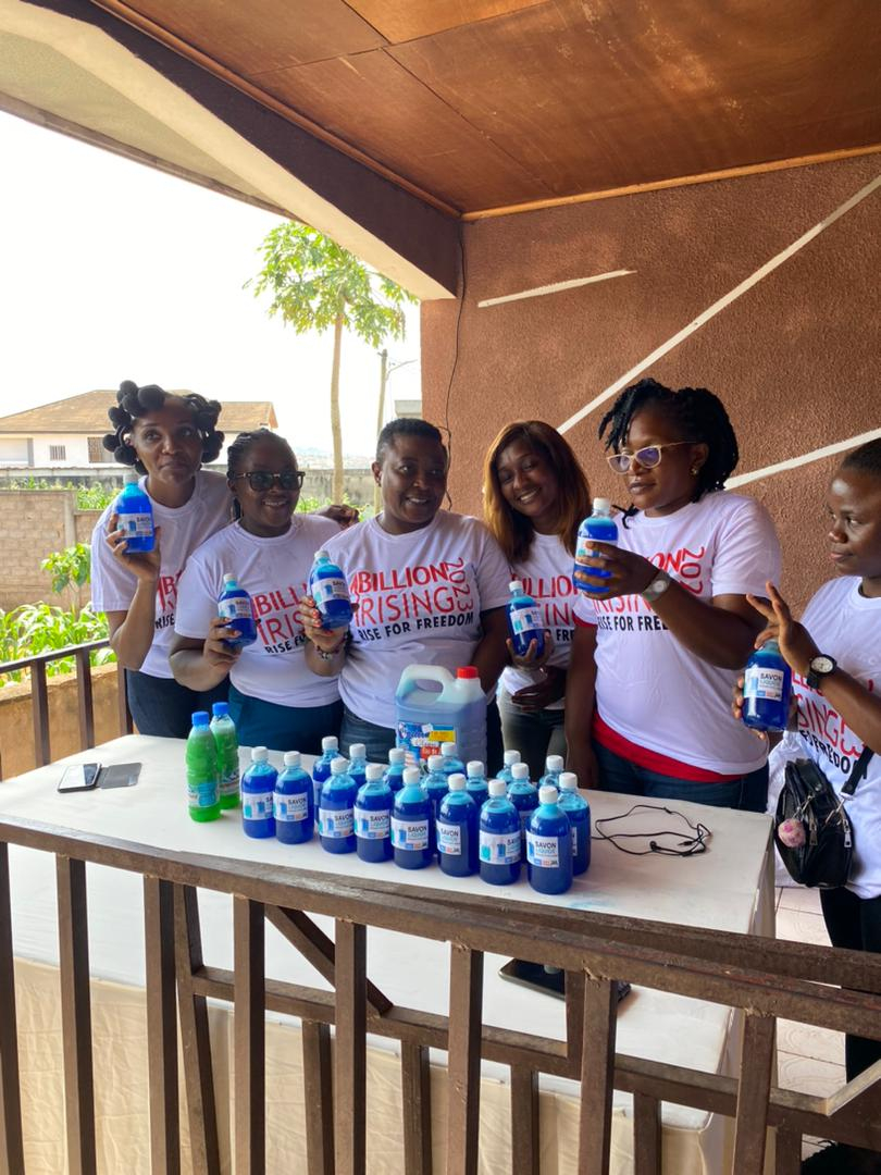 The three charities assisted the young single mothers and widows to assure their livelihoods. The three charities assisted the young single mothers and widows to assure their livelihoods.