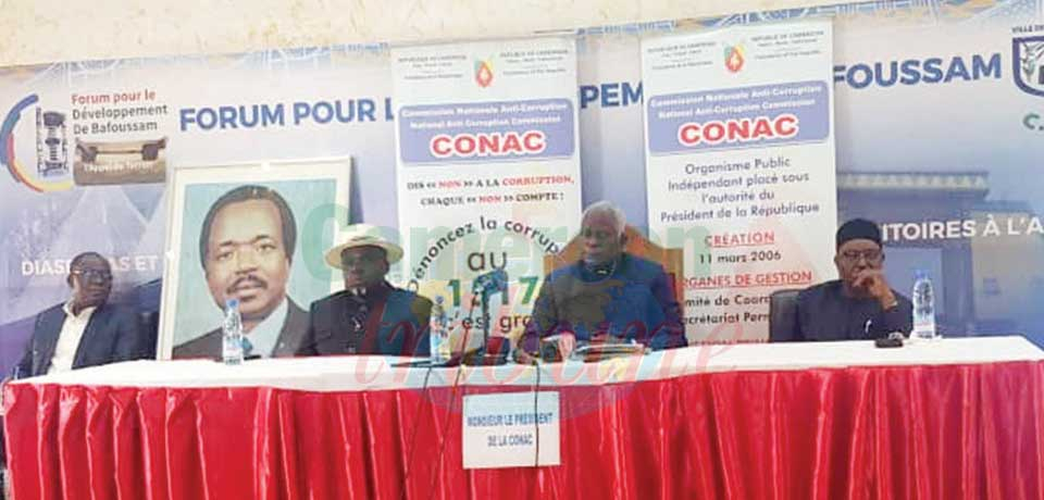 Lutte contre la corruption : la Conac « consulte » à Bafoussam