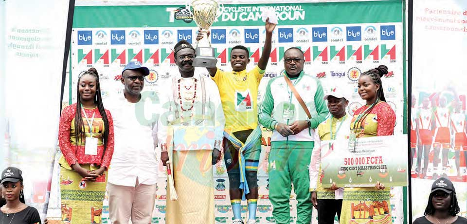 Tour cycliste international du Cameroun Moïse Mugisha, vainqueur