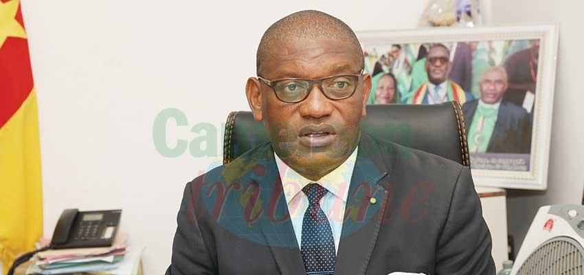 Michel Dissake Mbarga, directeur du tournoi CHAN Total 2020. Michel Dissake Mbarga, directeur du tournoi CHAN Total 2020.