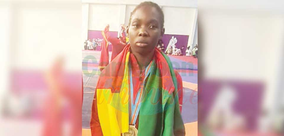 Miriam Orock Ngoe Wase, vainqueur chez les 55 kg dames, a décroché la première place du podium samedi dernier.