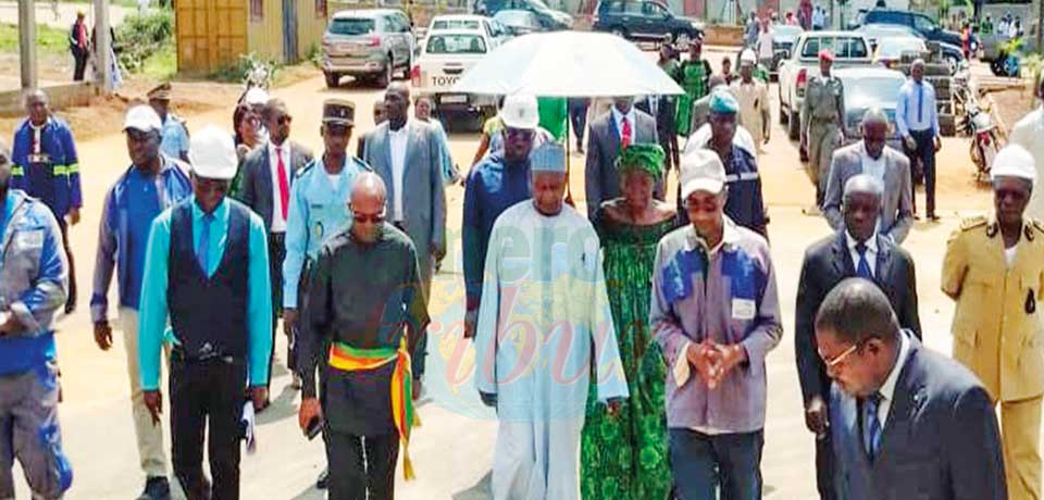 Monument Paul Biya de Sangmelima : le chantier progresse