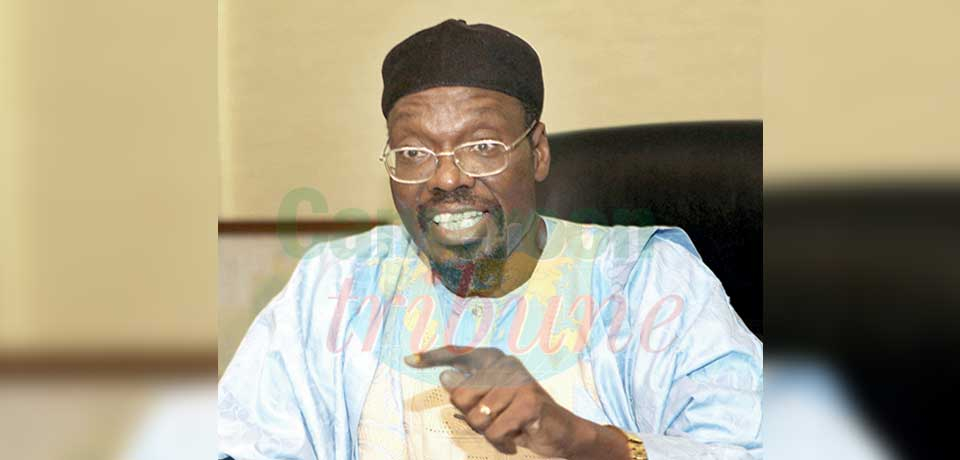 Issa Tchiroma Bakary, Minister of Employment and Vocational Training.