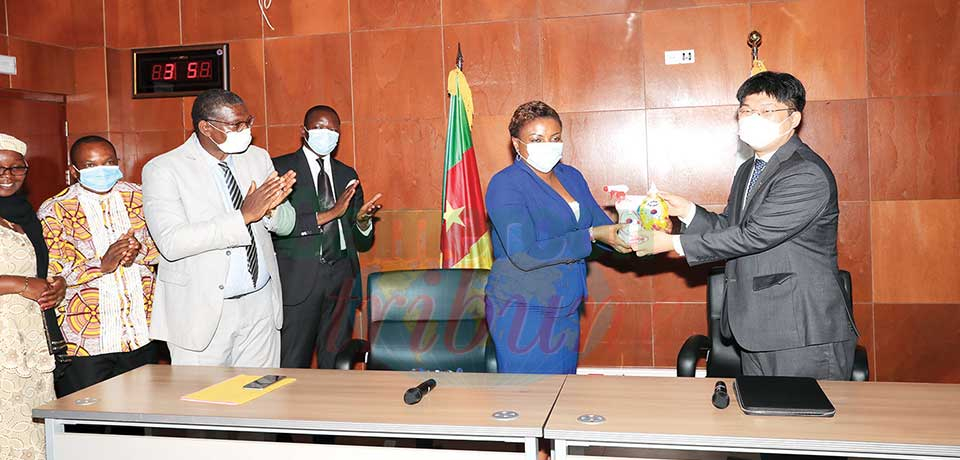 Institute For Vocational Trainers : KOICA Offers Preventive Kits