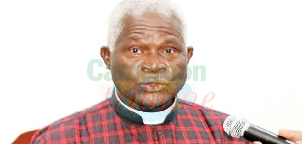 Rev. Dr Dieudonné Massi Gams, président de la Commission national anti-corruption. Rev. Dr Dieudonné Massi Gams, président de la Commission national anti-corruption.