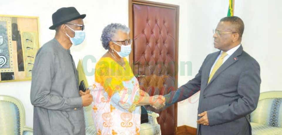 Star Building : Special UN Representative, Senator Mundi Received