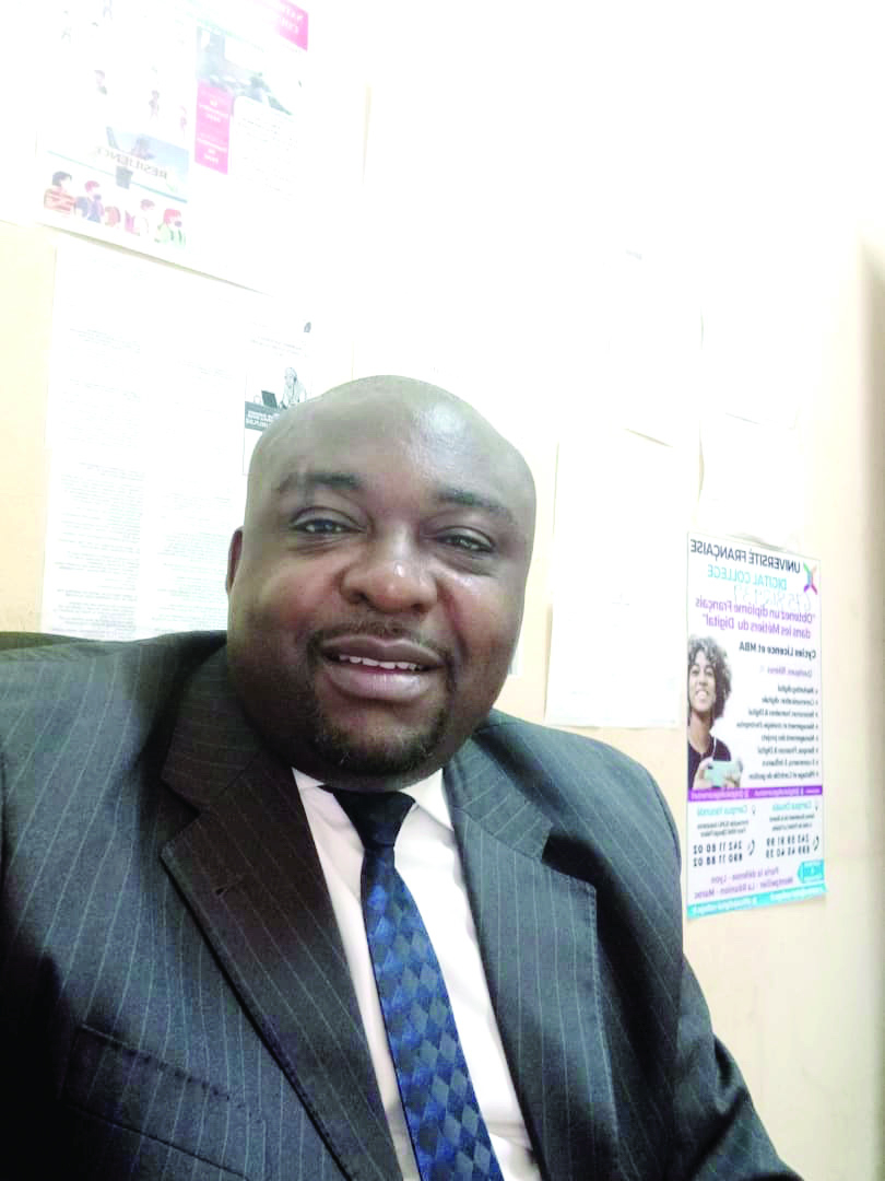 Dupont Ndjocke Kenengue, conseiller principal d’orientation scolaire, universitaire et professionnelle. Dupont Ndjocke Kenengue, conseiller principal d’orientation scolaire, universitaire et professionnelle.