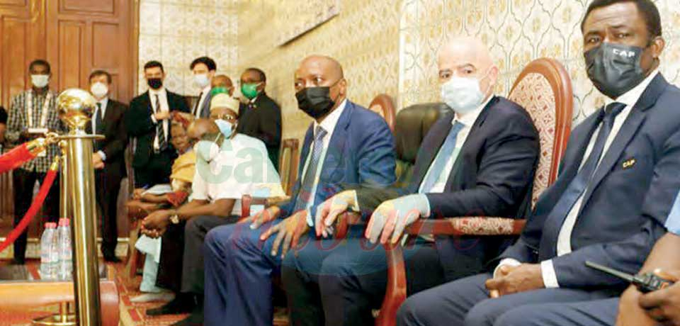 Dr Motsepe and Co during the service. Dr Motsepe and Co during the service.
