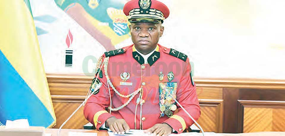 Brice Clotaire Oligui Nguema se dit déterminé à rétablir l’ordre constitutionnel.