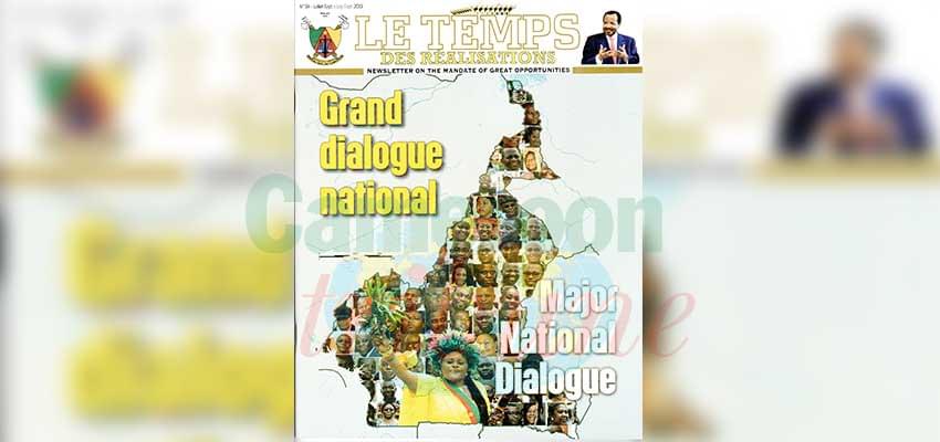 The memorable issue of the newsletter dedicated to Major National Dialogue.