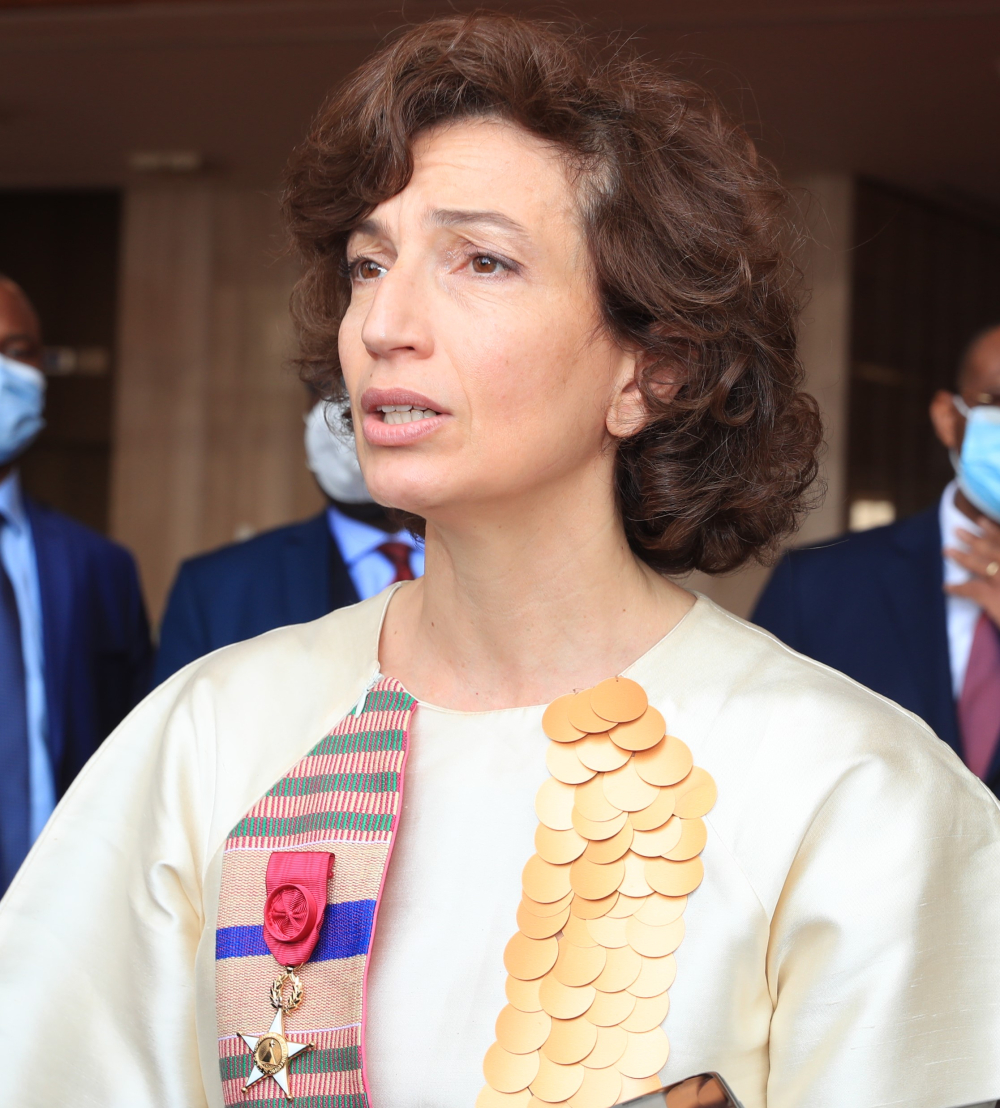 Audrey Azoulay, current UNESCO Director-General.