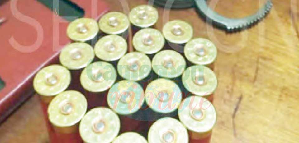 Nkongsamba :  une trafiquante de munitions aux arrêts