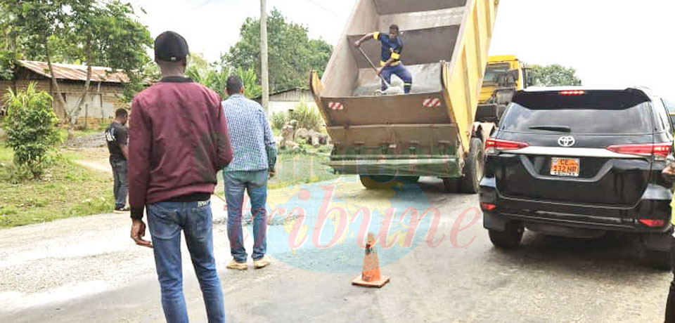 Route Mbalmayo-Sangmelima : on prend le pouls des travaux Route Mbalmayo-Sangmelima : on prend le pouls des travaux