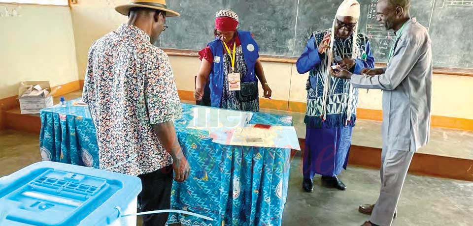 Bafoussam : Hitch-free Voting