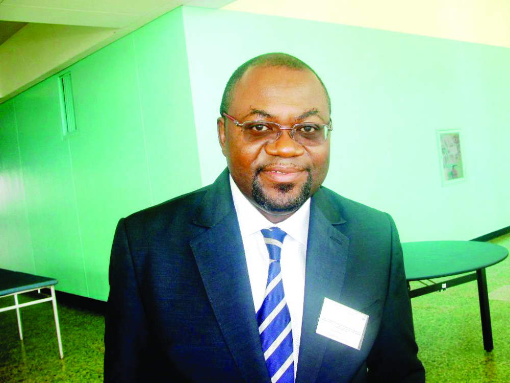Henri Nyambi III Dikosso, Chief of Programme “Social Protection of the Child”, at the Ministry of Social Affairs. Henri Nyambi III Dikosso, Chief of Programme “Social Protection of the Child”, at the Ministry of Social Affairs.