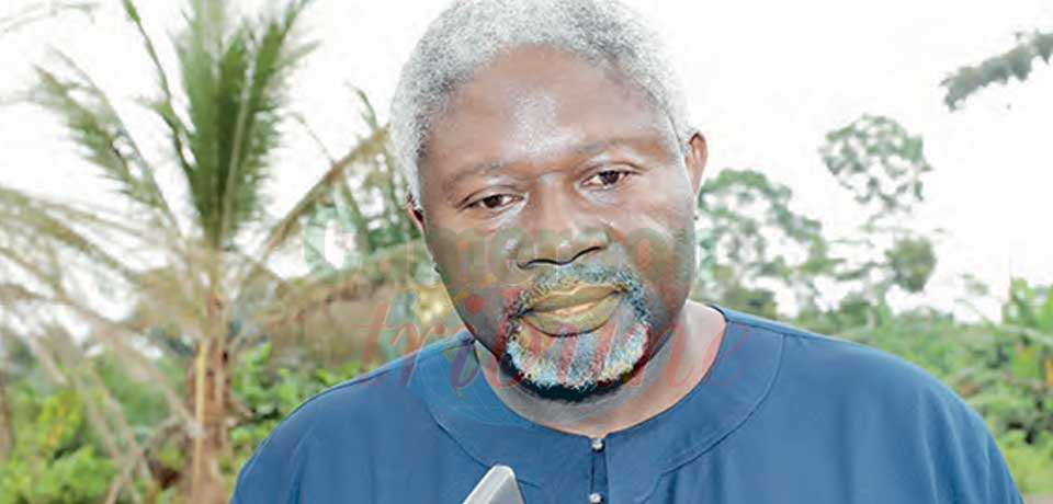 Pr. Barthélémy Ndongo, inspecteur général, point focal de la convention de Ramsar.