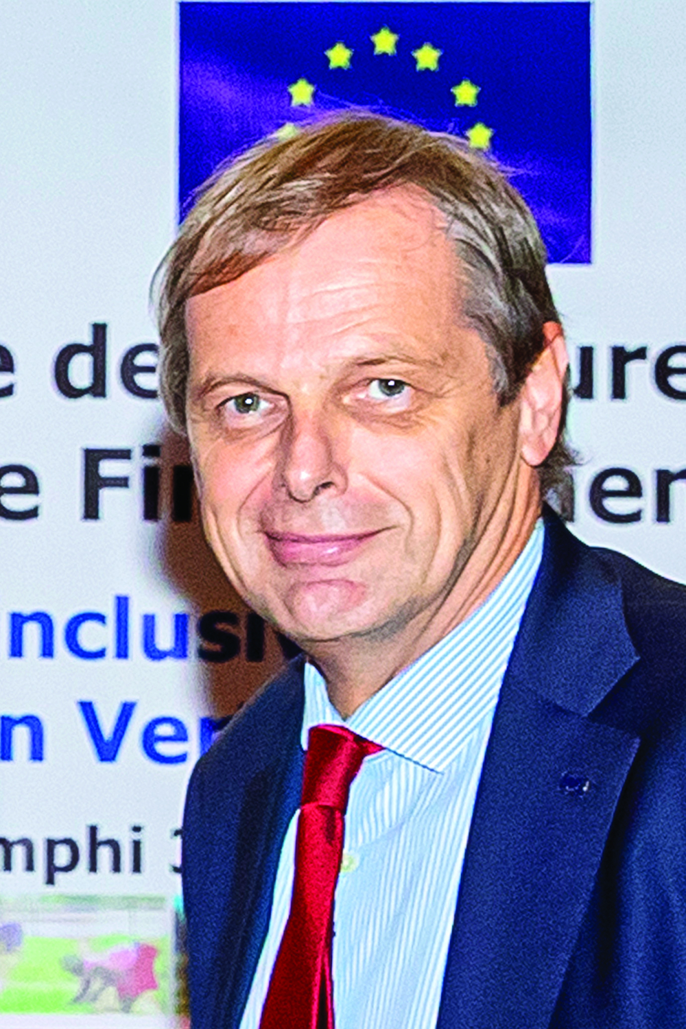 Philippe Van Damme, ambassadeur, chef de délégation de l'Union européenne au Cameroun.