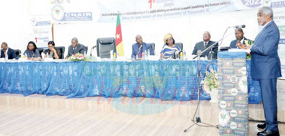 Yaounde II University : Researchers Brainstorm On Medical Freedom Yaounde II University : Researchers Brainstorm On Medical Freedom