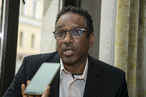 Dr Likiby Boubakar, directeur général de la Mission de promotion des matériaux locaux (Mipromalo).