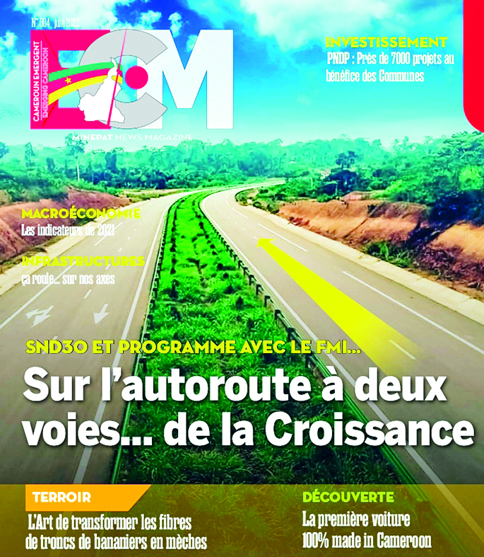 La quatrième édition du News Magazine bilingue d’informations « Emerging Cameroon » du ministère de l’Economie paru en juin 2022 présente les réalisations enregistrées à ce jour.