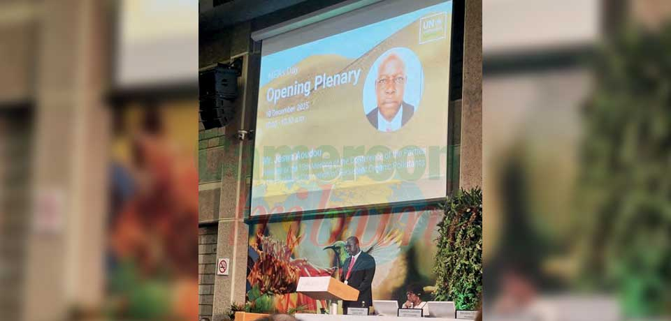 Assemblée des Nations unies pour l’environnement : Joswa Aoudou, le Cameroun a pris part aux travaux