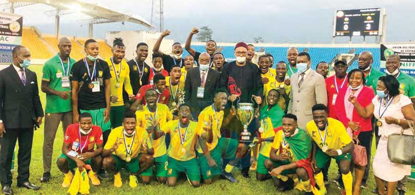 U20 UNIFFAC 2020 : Cameroon Lifts Trophy