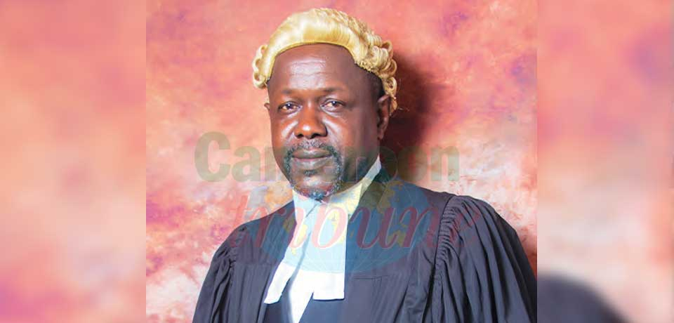 Barrister Mbah Eric Mbah, President of the Cameron Bar Association.