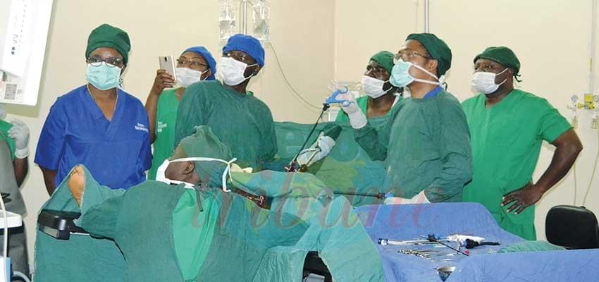 Hôpital régional de Bafoussam: de nouvelles opérations de chirurgie endoscopique