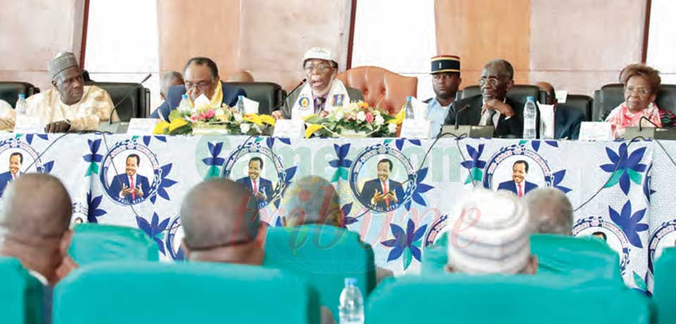 Consignes de campagne du Rdpc: Avec sérieux et humilité Consignes de campagne du Rdpc: Avec sérieux et humilité