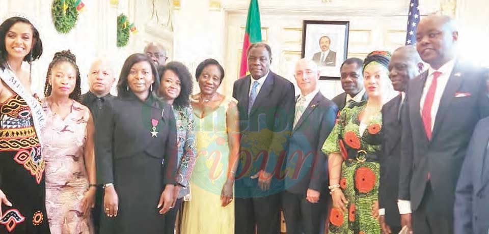 Cameroon’s Embassy In USA : Ambassador Lauds Nation Building Support