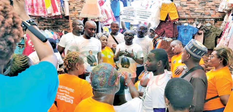 Marché des femmes de Douala II : pour la paix et le vivre ensemble